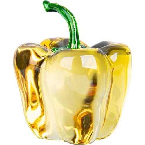 Arrive Colorful Crystal Chili Personalized Gift for Friend Home Decoration Accessories For Living Room Home Decor