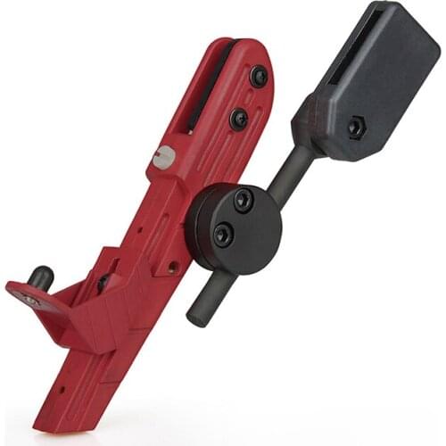 SMALLS AR15 Tactical Right Hand IPSC Style Universal CR Speed Holster for Outdoor Hunting Black Red Blue Yellow