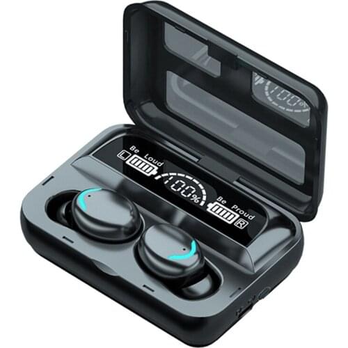 TWS Bluetooth Earbuds 5.1 Wireless Bluetooth Headphones with Mic Waterproof in Ear Wireless Earphones