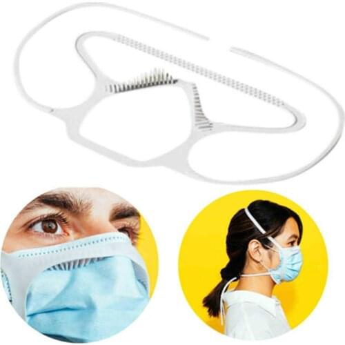 Unisex Anti-Fog Reusable Support Outer Bandage Face Cover Holder Bracket Face Cover Holder Elastic Bands