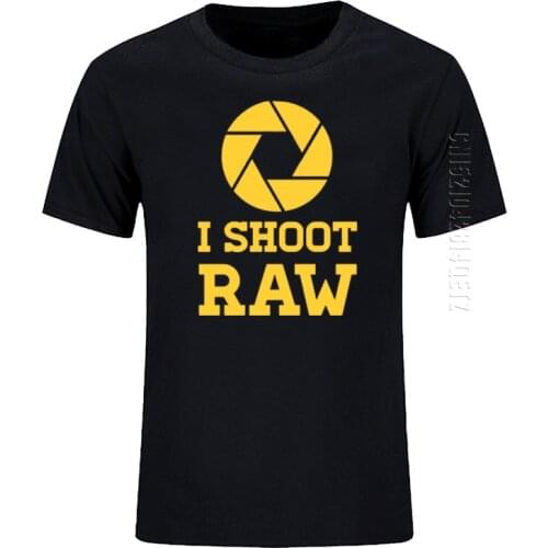 I Shoot T Shirts Men Tops Photographer O Neck T Shirt Casual Cotton Oversized Photography Mens T-Shirt Summer Tee