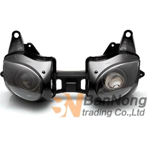 Free shipping Motorcycle Headlamp lamp Front headlight For Kawasaki Ninja ZX6R ZX-6R 636 2007 2008