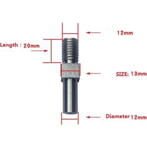 No.22 Meat Grinder Parts stainless steel square shaft screw 12mm diameter