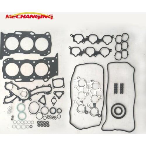 Customized LOGO FOR LEXUS RX 350 ES TOYOTA CAMRY RAV 4 III 3.5 2GRFE METAL Engine Parts Full Set Engine Gasket 04111-31442
