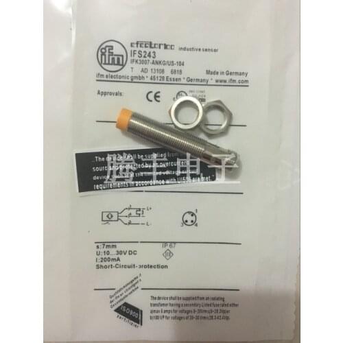IFS219 IFS240 IFS241 IFS242 IFS243 IFS244 IFS245 IFS246 IFM Inductive Sensor New High Quality