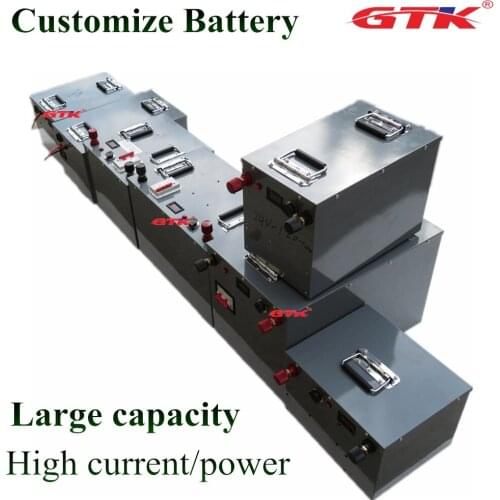 Wholesale 12V 200Ah 250Ah 300Ah li-ion power Lithium battery for 1000w 100A BMS solar system energy UPS EV RV + 10A charger