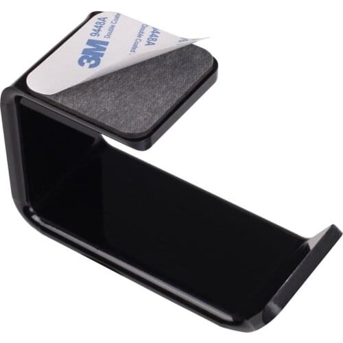 Headphone Bracket Hanger Under Desk Wall Mounted Headset Holder Hook Earphone Display Stand