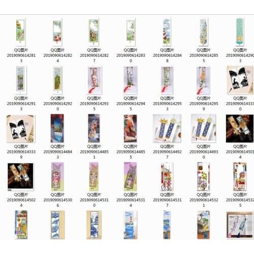 NEW DIY Craft Stich Cross Stitch Bookmark Metal Silver Golden Needlework Embroidery Crafts Counted Cross-Stitching Kit Pansy-3TH