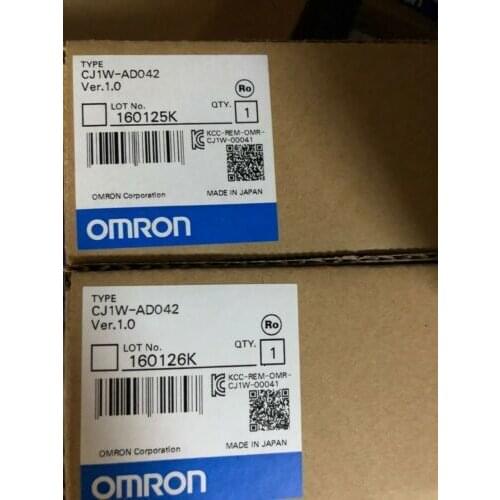 New Original CJ1W-AD042 CJ1WAD042 Analog Module 4-Point 520 mA 24/DC