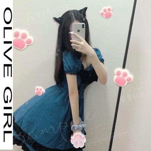 Olive Girl Fashionable Dresses In A Cage