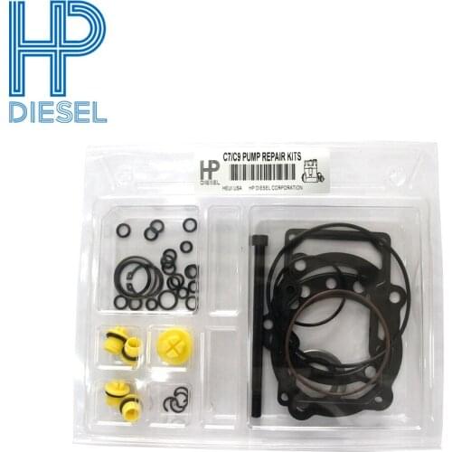 6pcs/lot HP DIESEL CAT C7/C9 Pump Repair Kit for Caterpillar C7/C9 actuation pump, high quality Repair kits, Seal Kits, Orings