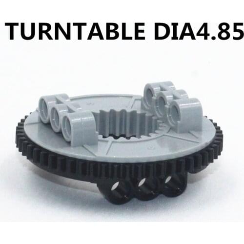 Building Blocks BulkTechnic Parts 2pcs TURNTABLE DIA4.85 compatible with lego for kids boys toy NOC4624645