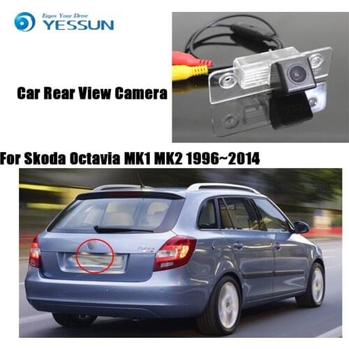 YESSUN Reversing Back up Camera For Skoda Octavia MK1 MK2 1996~2014 Car Parking Camera Rear View Camera HD CCD camera Waterproof