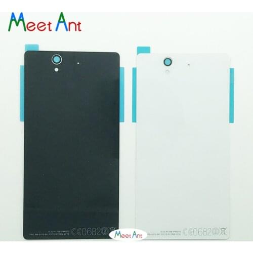 Replacement high quality For Sony Xperia Z L36H L36 C6603 C6602 Back Housing Battery Cover Door Rear Cover