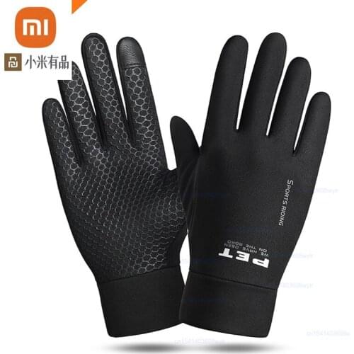Xiaomi Winter Warm Men Gloves for Women Anti-slip Windproof Gloves Touch Screen Breathable Glove Sports Riding Skiing Gloves