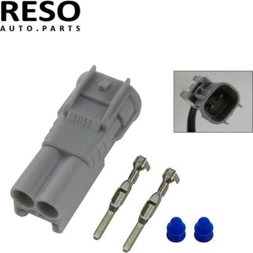RESO--2 Pin 2-Way waterproof auto connector(2.2)male,efi plug,including terminals and seal waterproof plug 90980-11155