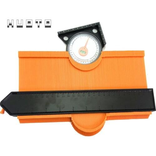 250mm 10" Widen self lock Profile Copy Gauge Contour Gauge Duplicator Standard Wood Marking Tiling Laminate Tiles General Tools