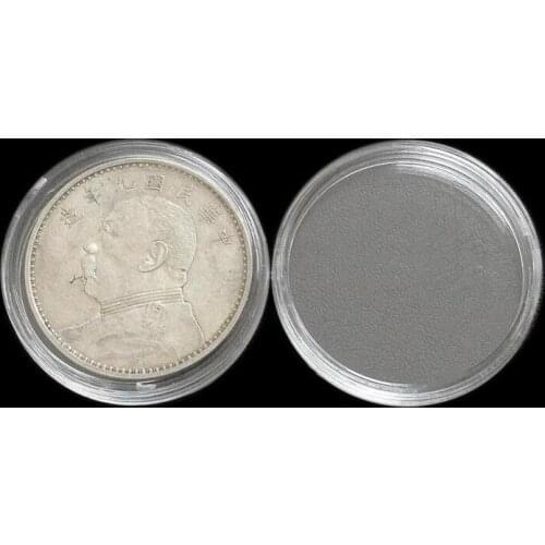 5000pcs 32mm Clear Coin Capsules Caps Transparent Coincapsules For Coins US Presidential Sacagawea Dollar