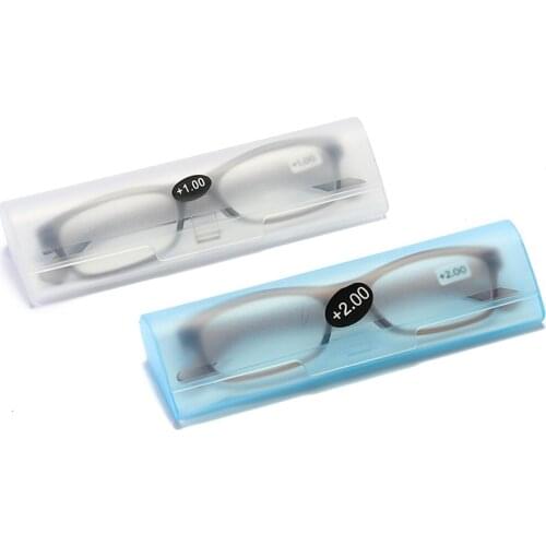 Optical frames Glasses Case Frosted Plastic Sunglasses Glasses Box Hard Eyeglasses Case Reading Glasses Case Cheap Price