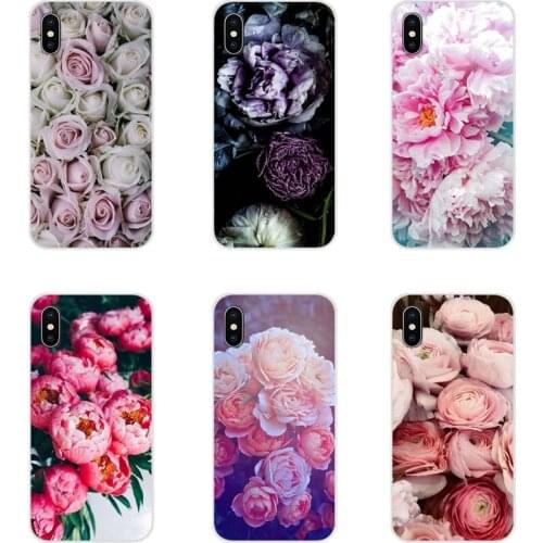 TPU Case For HTC One U11 U12 X9 M7 M8 A9 M9 M10 E9 Plus Desire 630 530 626 628 816 820 830 purple Summer lavender peonies Poster