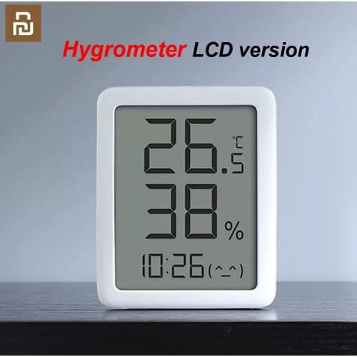 Youpin MiaoMiaoCe LCD Screen Display Digital Moisture Meter High-Precision Thermometer Temperature Humidity Sensor