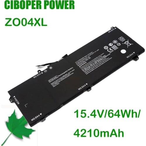 CP Genuine Laptop Battery ZO04XL 15.2V 64Wh For G3 808396-421 808450-001 HSTNN-CS8C HSTNN-C88C HSTNN-LB6W