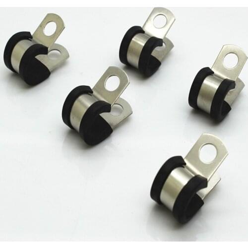H265 Tubing clamps hose clip for 3/8'' pipe retaining clips fixed tool for mist system 10pcs/lot