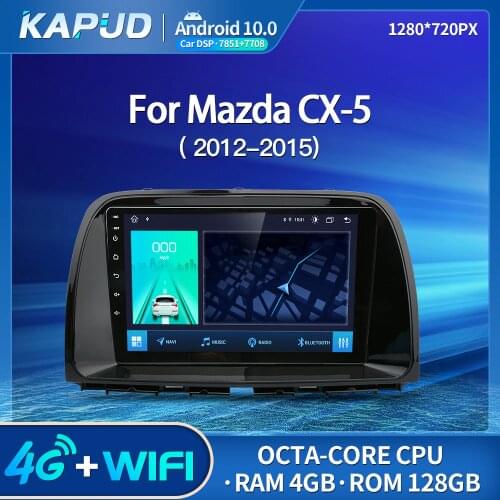 Kapud 9" 4G LTE Android 10.0 Navigation For Mazda CX5 CX-5 2012-2015 Car Video Multimedia Player GPS Radio Stereo Octa