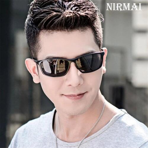 Fashion Sport Sunglasses Man Cat Eye Sun Glasses For Driving Designer Luxury Classic Vintage UV400 Outdoor NIRMAI