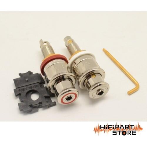 German Original WBT 0710/0702/0730 Silver Pure Copper Fever Speaker Amplifier Binding Post