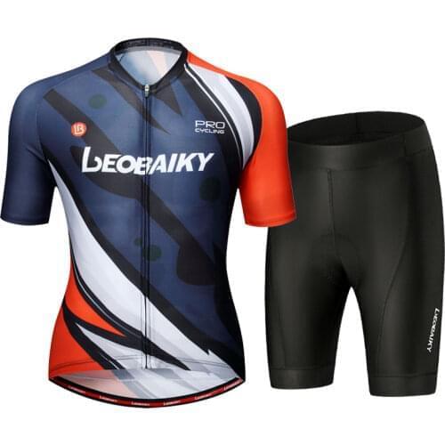 New Quick-Dry Summer Bicycle Clothing Men Pro Team Mtb Bike Jersey Shorts Set Cycling Uniforme Breathable Ciclismo Riding Suit
