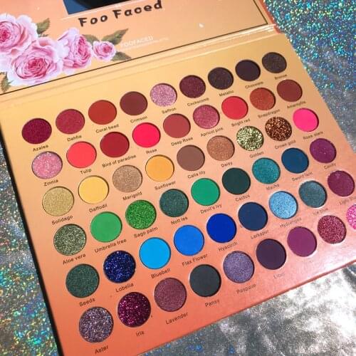 New Arrival Charming Eyeshadow 54 Color Palette Make up Palette Matte Shimmer Pigmented Eye Shadow Powder