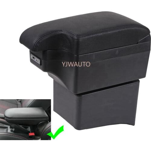 Armrest For Skoda Rapid Spaceback 2013~2019 Center Console Box Car Arm Rest Ashtray Storage Box with CUP Holder