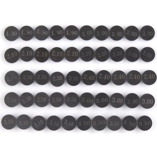 50pcs Motorcycle Engine Parts Adjustable Valve Shim 7.48mm Refill Kit For Kawasaki ZX636 Ninja ZX-6R ZX6-RR ZX6R ZX6RR ZX600