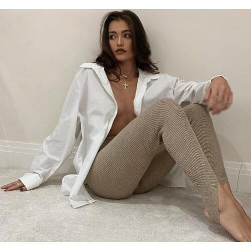 Женские трикотажные легинсы Siddons China At AliExpress