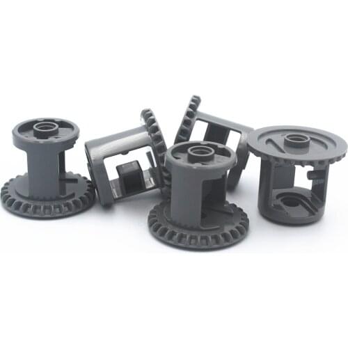 MOC Building Blocks Technical Parts 5pcs Technical DIFFERENTIALE 3M Z28 compatible with lego for Kids Boys Toy 62821