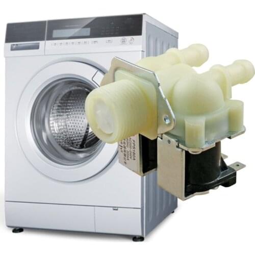 Universal Washing Machine Water Double Inlet Valve Home Electric Appliance Part