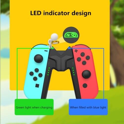 Charging Station Charger for Switch Joycon Bracket Gaming Grip Handle Controller for Switch JoyCon Stand Holder