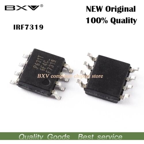 10PCS IRF7319TRPBF SOP-8 IRF7319TR SOP IRF7319 F7319 SMD