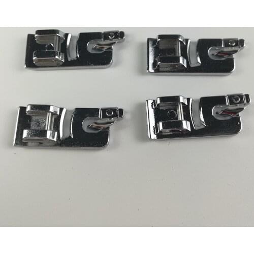 5Pcs Multifunction Household Electric 6mm Rolled Hem Curling Presser Foot for Most Domestic Sewing Machine Accessories Supplies
