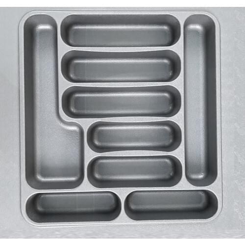 Arwino Gray 46,5 cm x 48,5 cm Drawer In The Spoon Holder