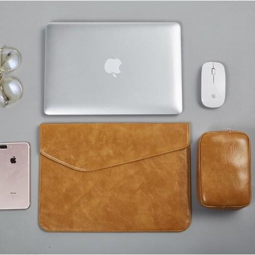 PU Laptop Sleeve Bag case For Macbook Air Pro 13 A2179 A2289 A2337 A2338 2020 For Lenovo / ASUS 12 13 14 inch Women Men Cover