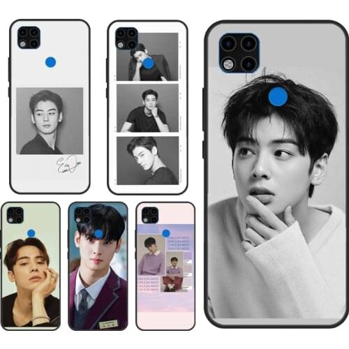 True Beauty Cha Eun Woo Case For Xiaomi Redmi Note 7 8 9 10 Pro Note 9S 8T Cover Fundas For Redmi 9T 9A 8A K40 9C