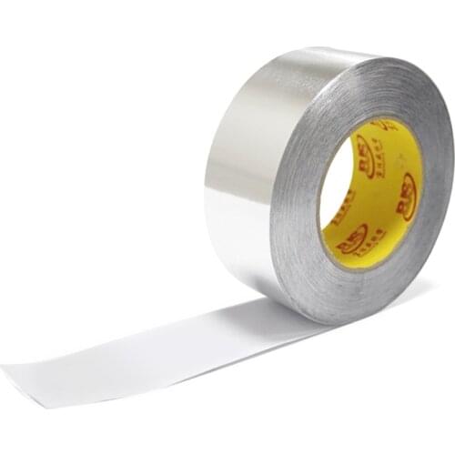 Aluminium Foil Adhesive Sealing Tape Thermal Resist Duct Repairs High Temperature Resistant Foil Adhesive Tape 3 sizes