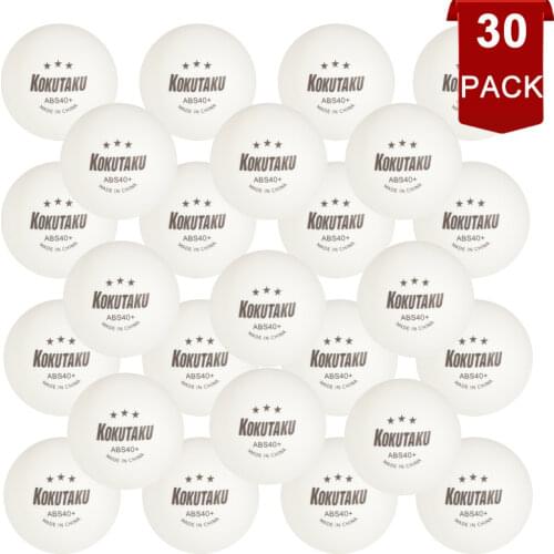 50/100pcs 3-Star Ping pong Ball Professional 40+ ABS 2.8g Table Tennis Balls White Orange Amateur Advanced Training Competition