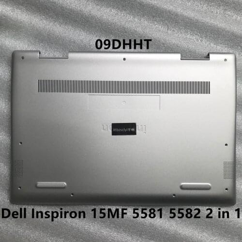 For Dell inspiron 15MF 5581 5582 2 in 1 silver lower cover bottom case laptop D case 09DHHT 9DHHT