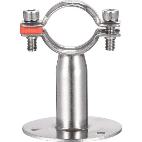 Uxcell Adjustable Wall Mount Ceiling Mount Pipe Support Clamp for 38-40mm Pipe