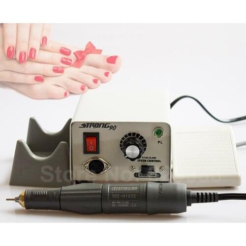 Dental Lab, Jewelry, Coconut Shell, Ceramic, Hobby, Nail Fill & Podology Grinding 35000 RPM Strong 90 Micromotor H102S Handpiec