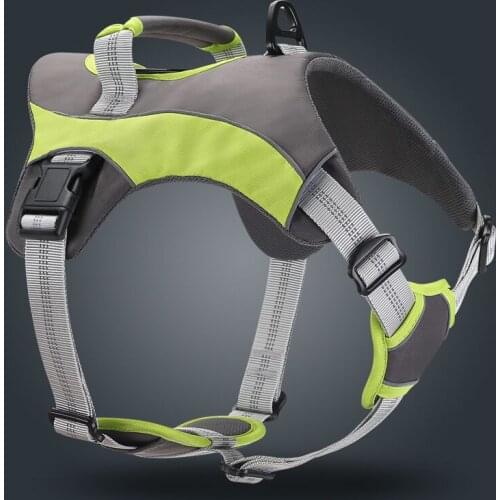 Medium Big Dog Harness For Dogs Outdoor Sport Vest Harness Reflective Secure Multi-Use Pet Harness Dog Harness Large Vest