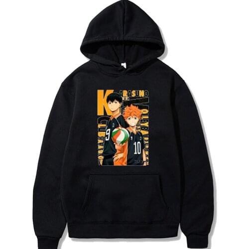 Haikyuu Hoodies Women Men Fashion Sweatshirt Casual Pullover Tops Unisex